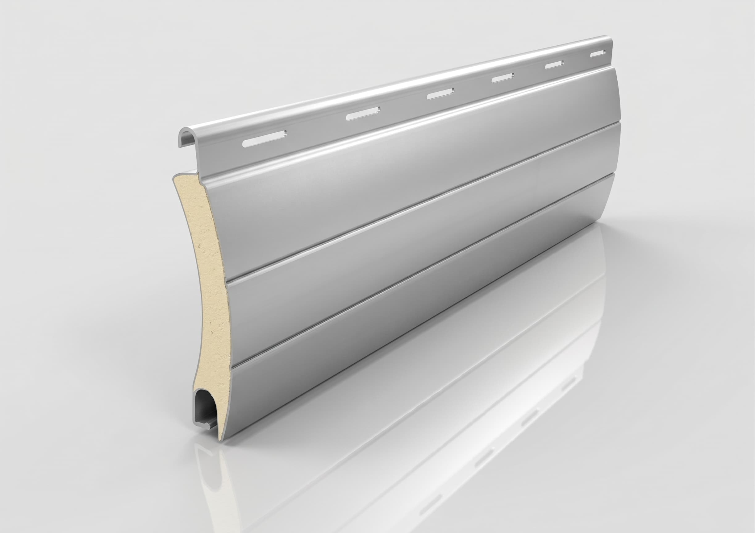 Lame aluminium 8/37 double paroi